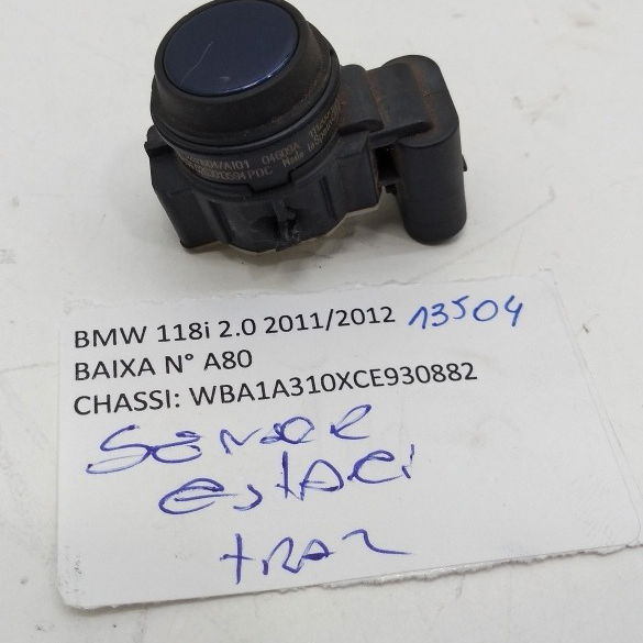 Sensor De Estacionamento Traseiro Bmw 118i 2012/ 13504