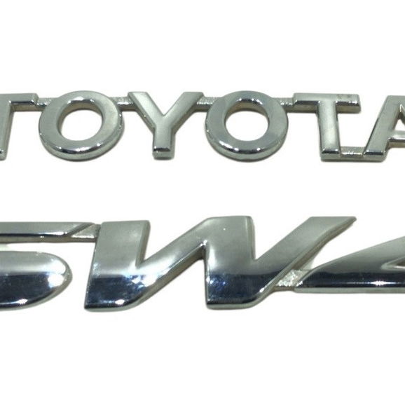 Emblema Escrita Tampa Traseira Original Hilux S4 2.7 2020