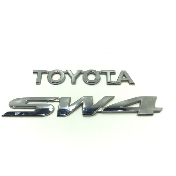 Emblema Escrita Tampa Traseira Original Hilux S4 2.7 2020