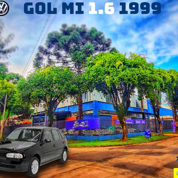 Motor De Arranque Volkswagen Gol Mi 1.6 1999