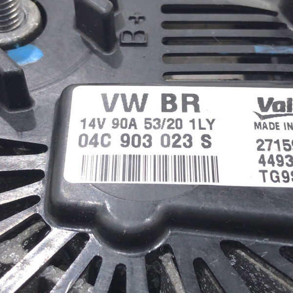 Alternador Volkswagen Virtus Msi 1.6 2021