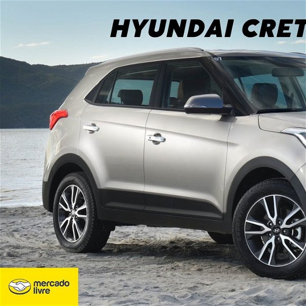 Guia Central Do Parachoque Traseiro Hyundai Creta 1.6 2019