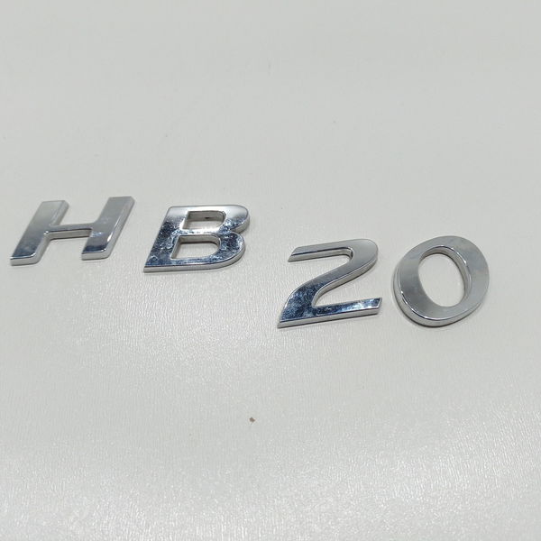 Escrita Emblema Da Tampa Traseira Hyundai Hb20 1.0 2021