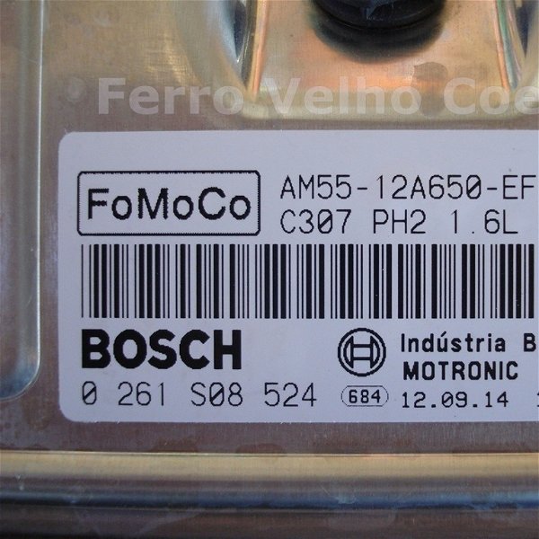 Módulo De Injeção Ford Focus 1.6 16v Flex 2013