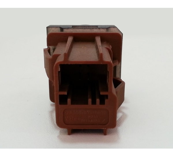 Botão Trava Elétrica Citroen Picasso - Conector Marrom