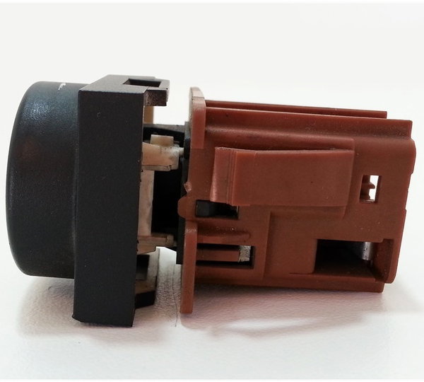 Botão Trava Elétrica Citroen Picasso - Conector Marrom