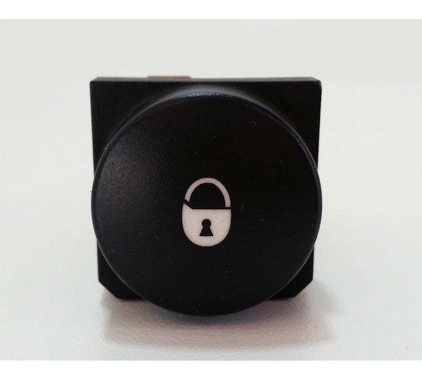 Botão Trava Elétrica Citroen Picasso - Conector Marrom