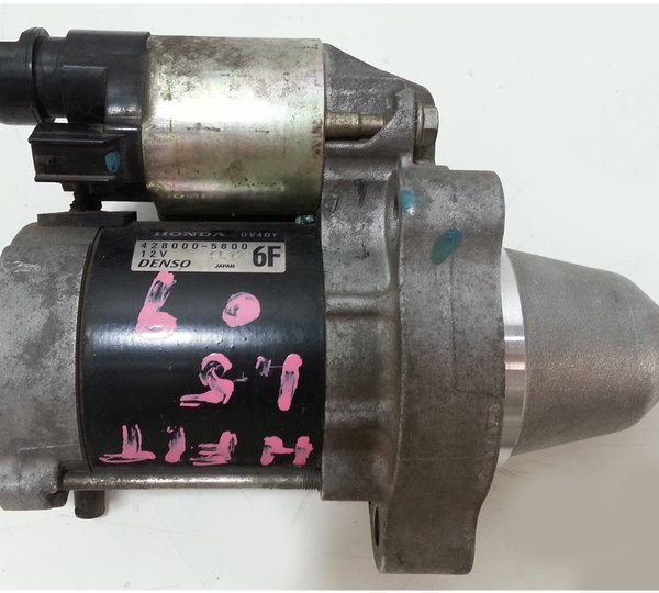 Motor De Partida  Honda New Fit / New City 1.5 2007 A 2009