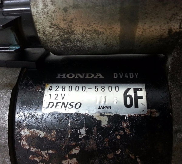 Motor De Aranque Honda City 1.3/1.5 2013 A 2018