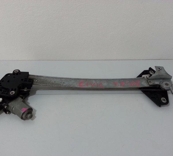 Maquina Vidro Eletrico Traseira Esquerda Civic 2007 A 2016