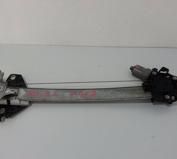 Maquina Vidro Eletrico Traseira Esquerda Civic 2007 A 2016