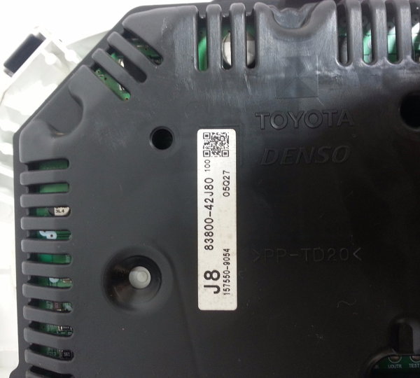 Painel De Instrumento Toyota Rav4 2013 A 2015 Verde-escuro