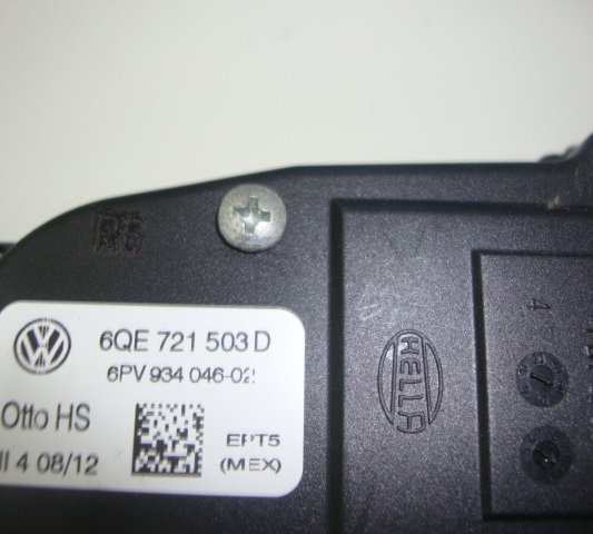 Pedal Do Acelerador Eletronico Vw Fox 1.0 2009 A 2015