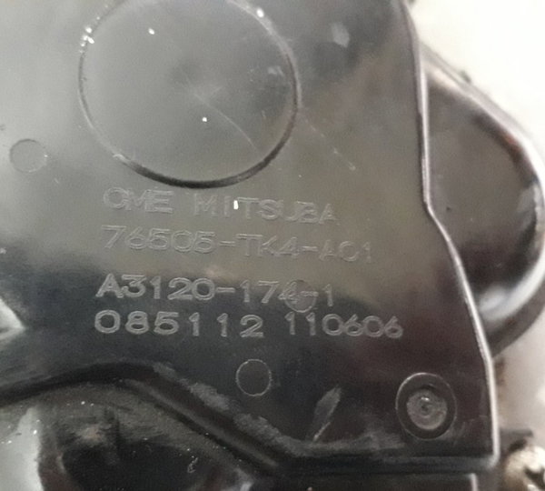 Galhada C/ Motor Limpador Dianteiro Honda Crv 2.0 2011