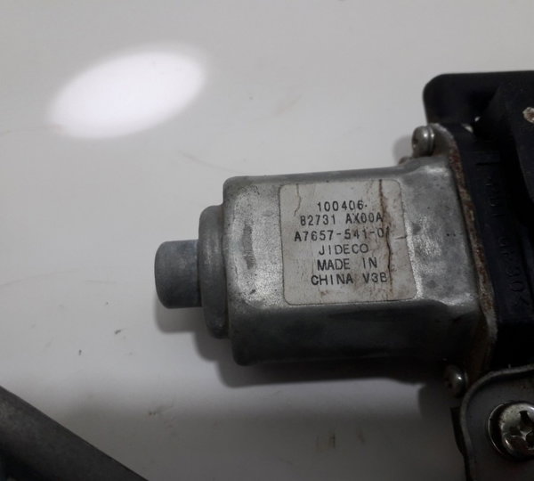 Maquina Eletrica Vidro Traseiro Esquerdo Nissan Tiida 2010