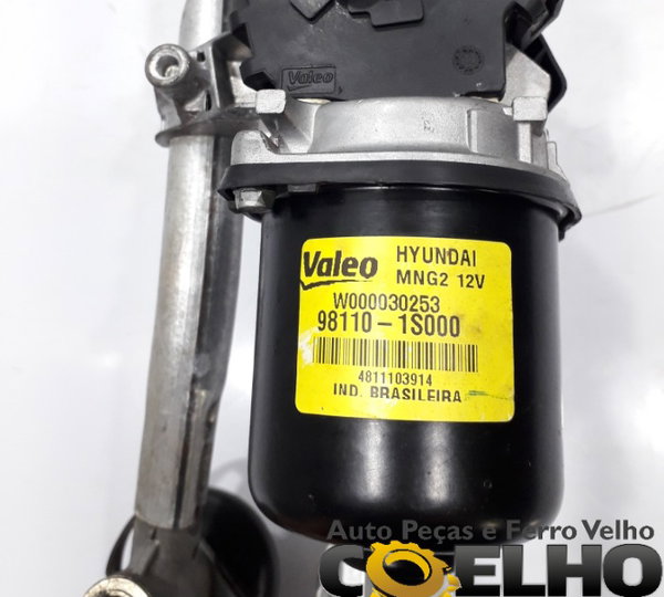 Máquina Motor Limpador Parabrisas Hyundai Hb20 2014 - Usado