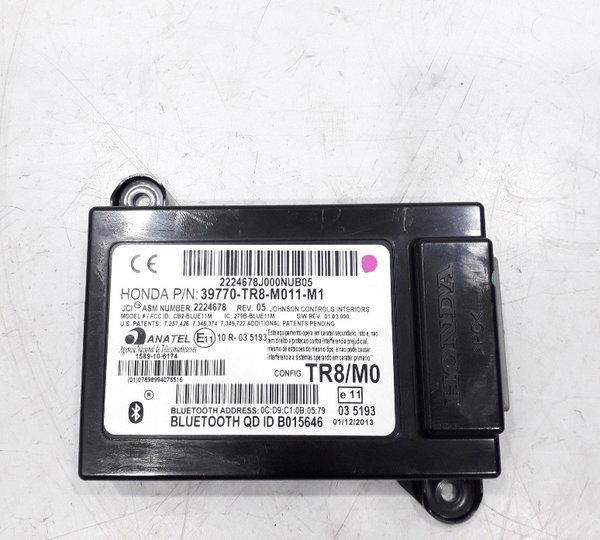 Módulo Central Bluetooth Honda Civic 2014 39770trm011m1