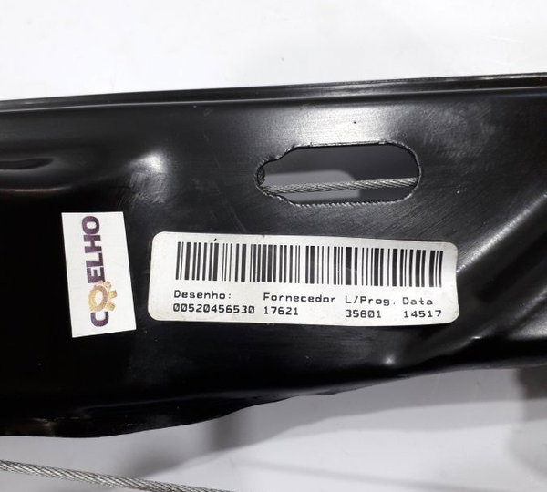 Máquina De Vidro Traseira Direita Fiat Argo 2018 - Usado