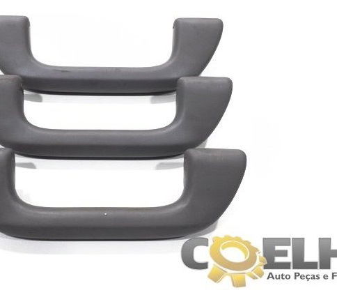 Kit Alça Puta Merda Honda Civic 2012 A 2016 Original Cinza-escuro