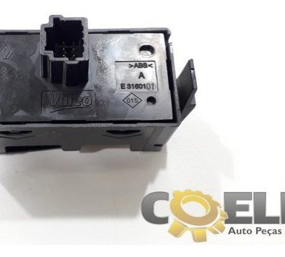 Botão Pisca Alerta E Trava Renault Fluence 2013 Preto