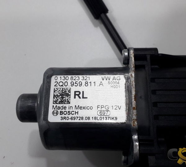 Máquina De Vidro Traseira Esquerda Volkswagen Polo 2018