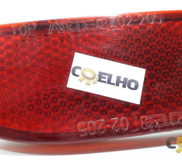 Refletor Olho De Gato Lado Direito Toyota Corolla 2014 Vermelho