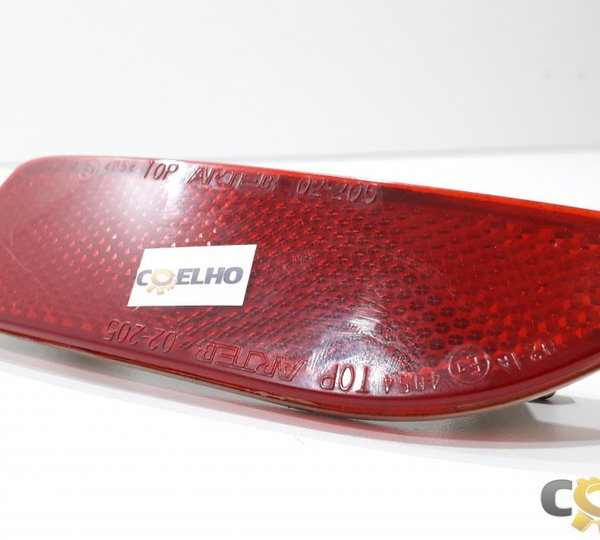 Refletor Olho De Gato Lado Esquerda Toyota Corolla 2014 Vermelho