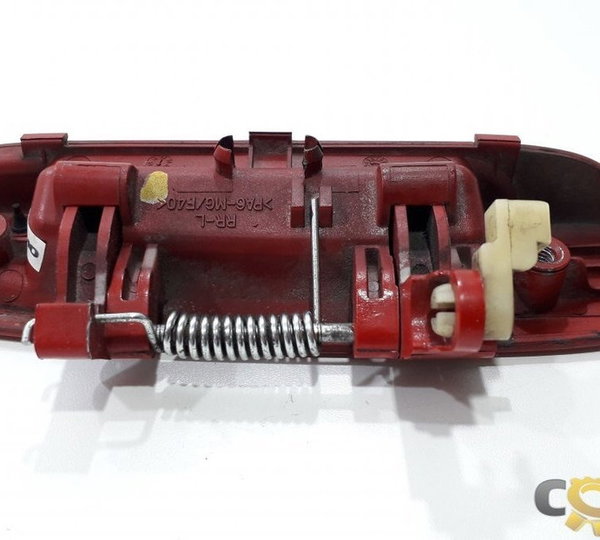 Maçaneta Externa Lado Esquerdo Kia Picanto 2010 Original Vermelho