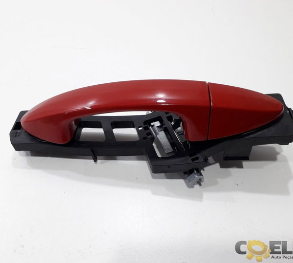 Maçaneta Externa Traseira Esquerda Ecosport 2019/2020 Vermelho