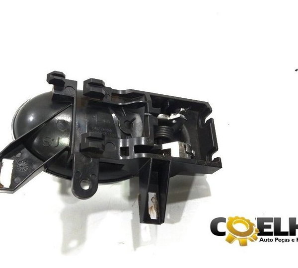 Maçaneta Interna Tras Esq Nissan March 2014 (39) Preto Traseira