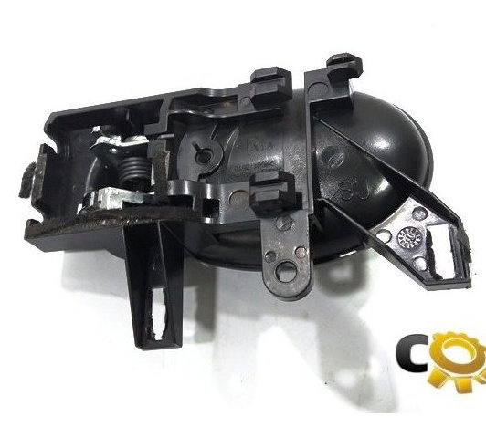 Maçaneta Interna Diant Dir Nissan March 2014 (40) Preto Dianteira