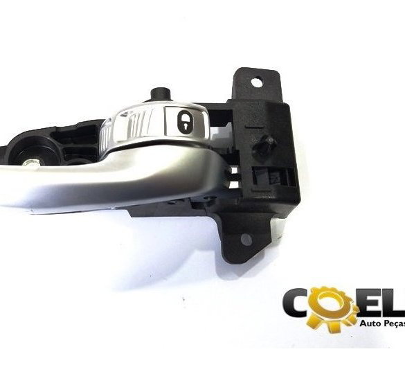Maçaneta Interna Porta Direita Jeep Renegade 2019 (241) Prateado Dianteira/traseira