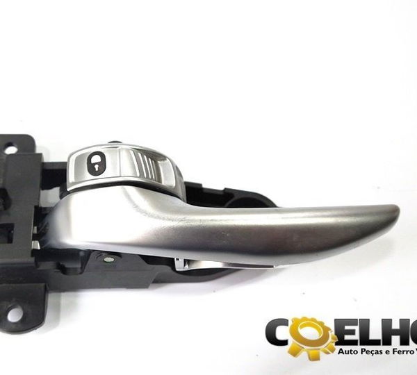 Maçaneta Interna Esq Jeep Renegade 2019 (263) Prateado Dianteira/traseira