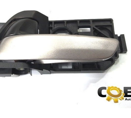 Maçaneta Interna Porta Tras Esq Honda New Fit 2015 (290) Prateado Traseira