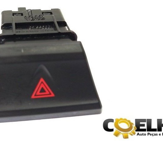 Botão Comando Alerta Onix 2014 (317) Preto