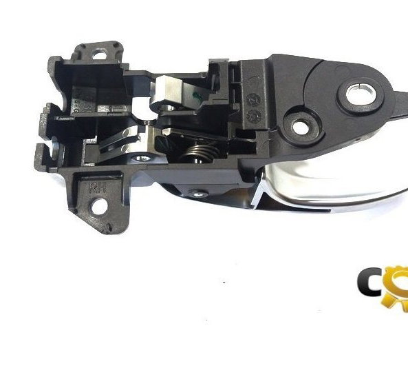 Maçaneta Interna Dir Jeep Renegade 2016 (365) Preto Dianteira/traseira