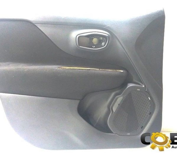 Forro Porta Dianteiro Esquerdo Jeep Renegade 2016 Preto