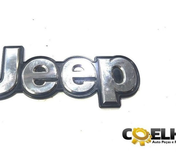 Emblema Original Jeep Renegade 2016 (831) Prateado