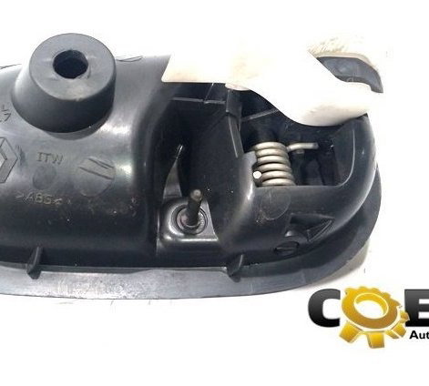 Maçaneta Interna Porta Esq Renault Sandero 2015 (908) Preto Dianteira/traseira
