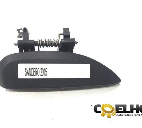 Maçaneta Externa Porta Renault Sandero 2015 (932) Preto