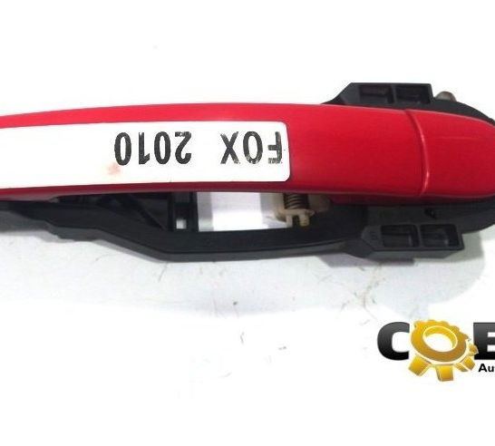 Maçaneta Externa Tras Esq Vw Fox 2010 (993) Vermelho