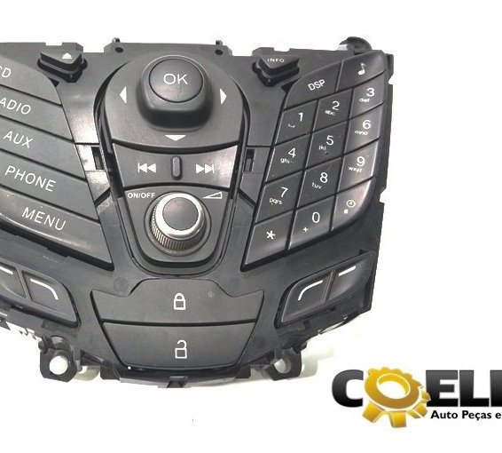 Painel De Controle Do Rádio Original Ford Ka (1101)