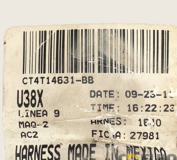 Chicote Porta Dianteira Esquerda Edge Limited 2011 (204)