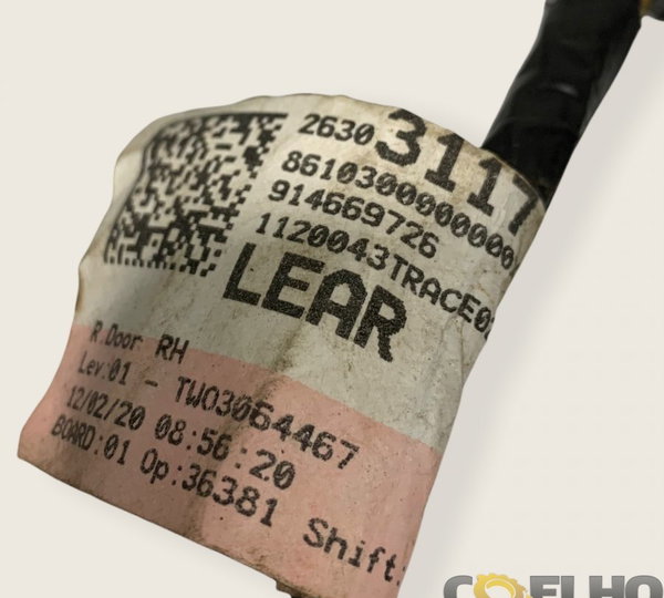 Chicote Porta Traseira Direita Onix Premier 2020 (496)