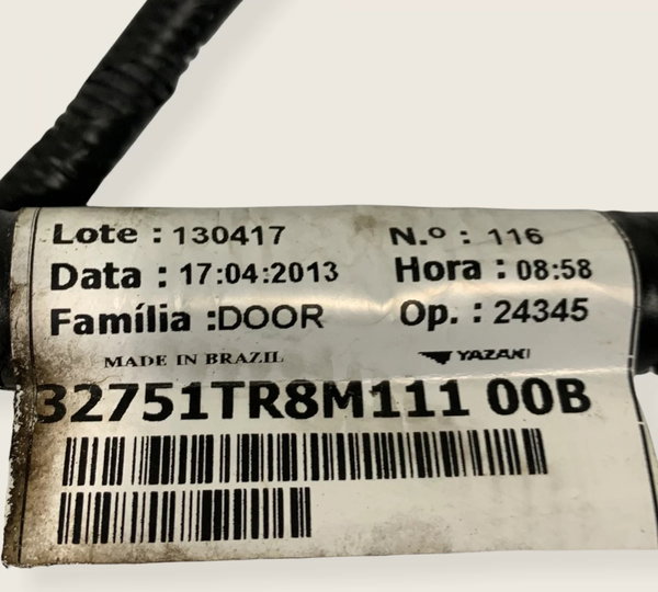 Chicote Porta Dianteira Esquerda Civic 2013/2014 (809)