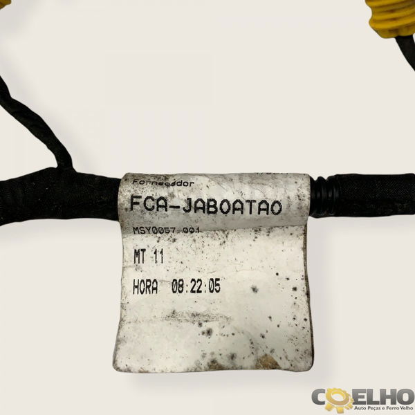 Chicote Bicos Injetores Fiat Mobi 1.0 3cc 2017/2018 (1367)