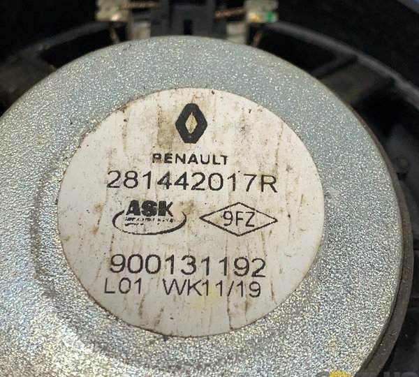 Alto Falante Traseiro Esquerdo Sandero Gt Line 19/20 (2072) Preto