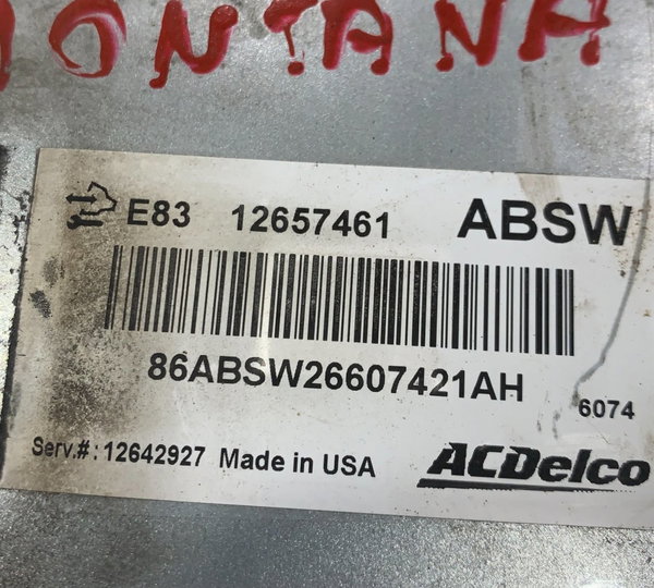 Módulo Injeção  Chevrolet Montana 1.4 2015