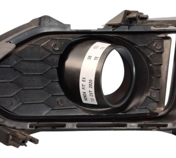 Grade Farol Milha Honda Fit 18 Até 20 D/d Preto Direito