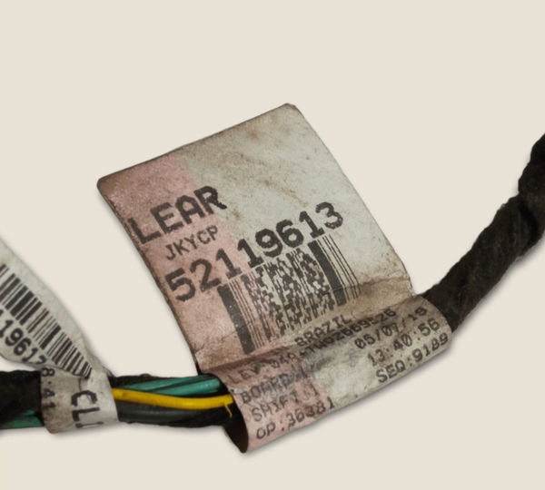 Chicote Porta Traseira Esquerda Gm Onix 2018/2019 (g)